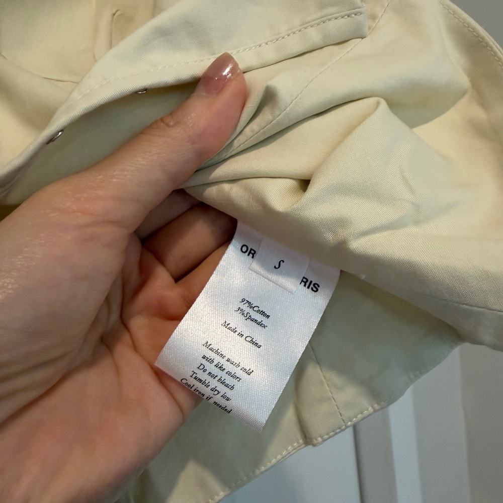 NWT Orseund Iris Cream Bustier Top size S - Picture 7 of 8